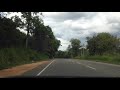 Drive to Trincomalee  passing the wild elephant crossing area HABARANA...Sri Lanka..