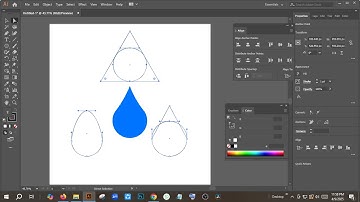 How to Design Water Drop in Adobe Illustrator | 3 Easy Methods | Adobe Illustrator Tutorial 2025.