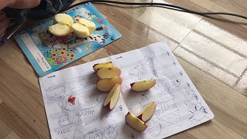 Cách gọt táo siêu nhanh và đẹp mắt