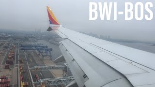 Full Flight #137 - Southwest Airlines - Boeing 737 MAX 8 - Baltimore (BWI) to Boston (BOS)