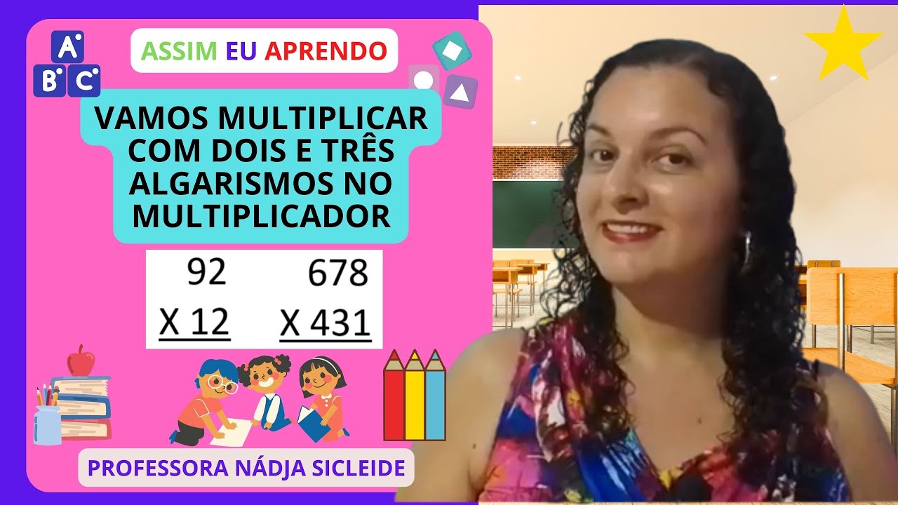 QUIZ multiplicação três fatores