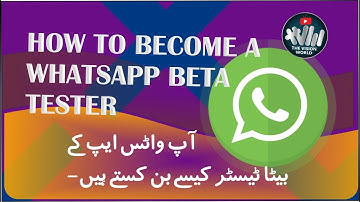 How to Join WhatsApp Beta Program 2020 By #tehvisionworld