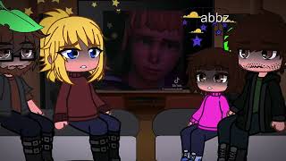 FNAF MOVIE REACTS TO THE ORIGINAL ||afton family part 1/2||