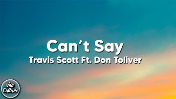 Travis Scott - CAN