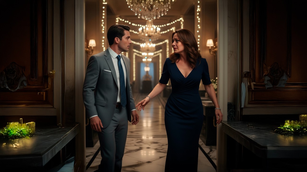 Ich traf meine CEO auf einer Hochzeit – sie flüsterte flehend: „Tu so, als wärst du mit mir, bitte?“