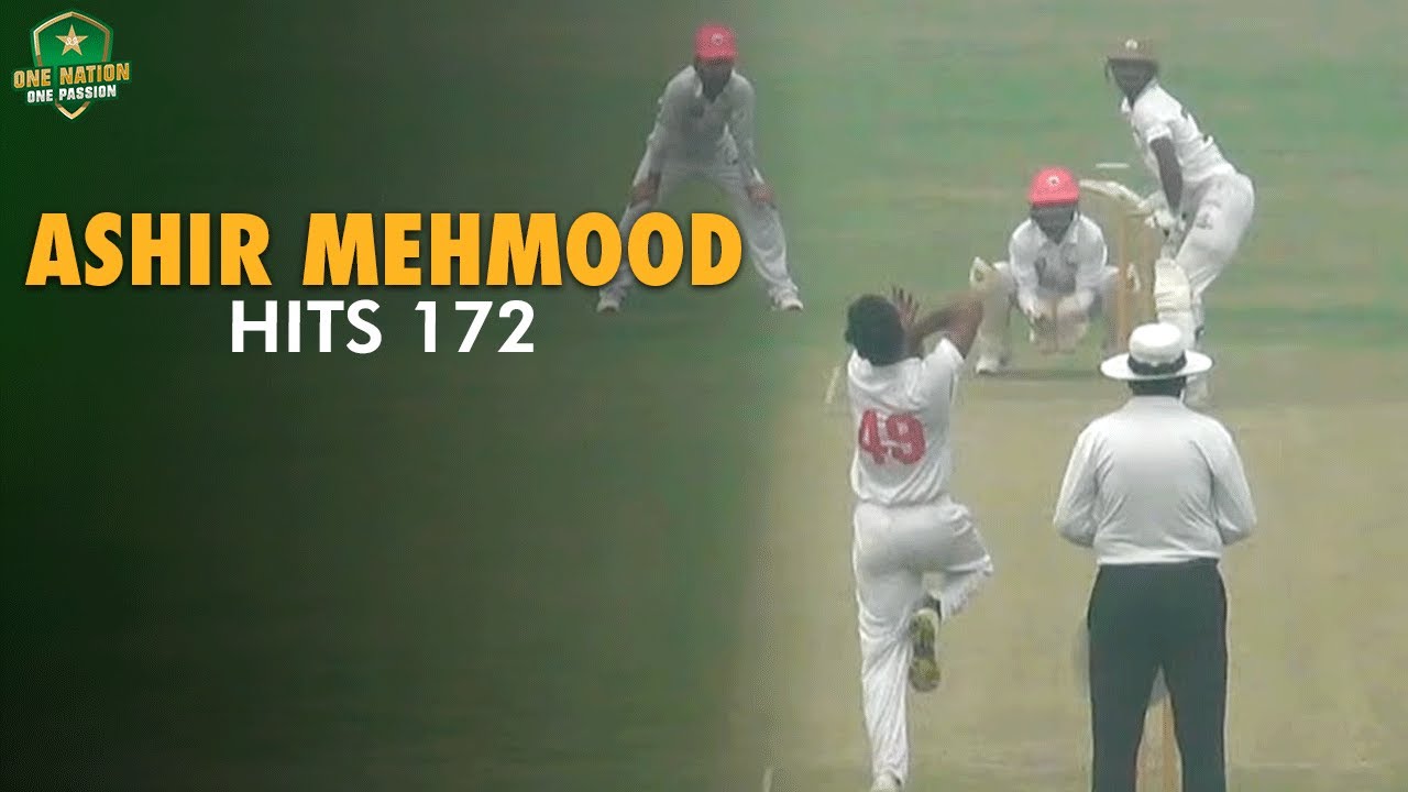 Ashir Mehmood hits 172 | Sialkot vs Dera Murad Jamali | Quaid-e-Azam Trophy 2024-25