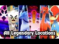 Pokémon Sword & Shield : All Legendary Pokémon Locations (DLC Included)