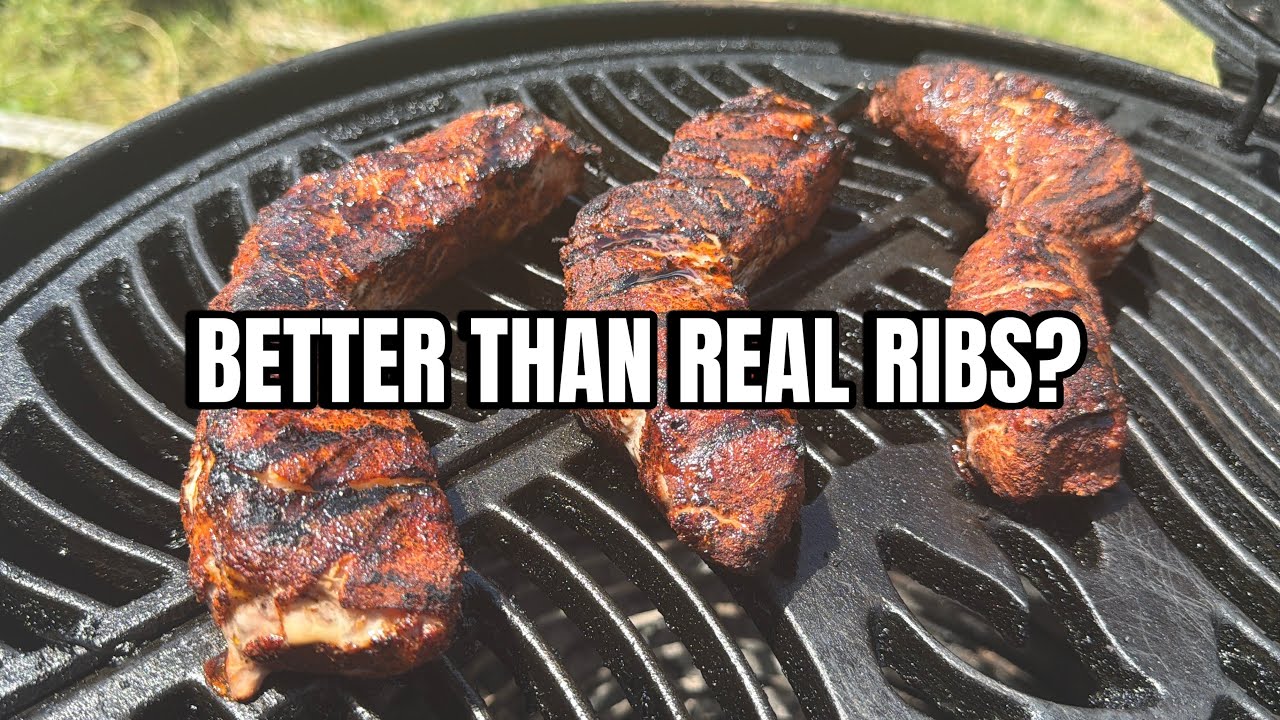 Charcoal Grilled Country Style Pork Ribs — watch on YouTube