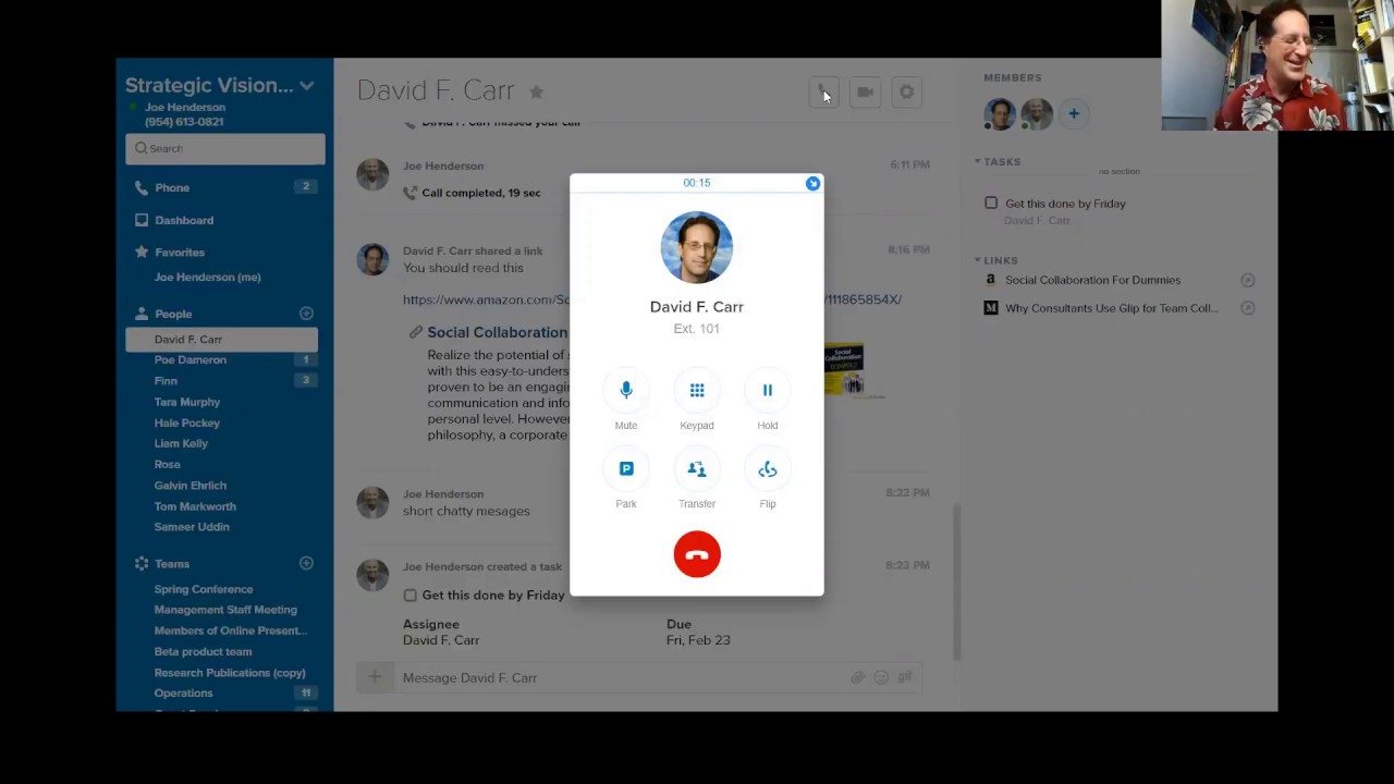 RingCentral Promo and Glip Mini Webinar - YouTube