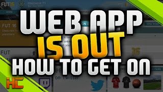 FIFA 16 | HOW TO GET ON THE WEB APP - WEB APP IS OUT!!! screenshot 3