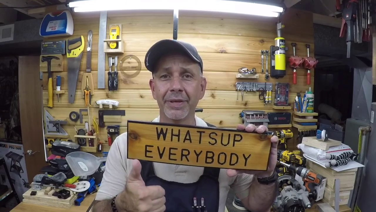 How to make a sign #MilwaukeeTool router/#Rockler letter template