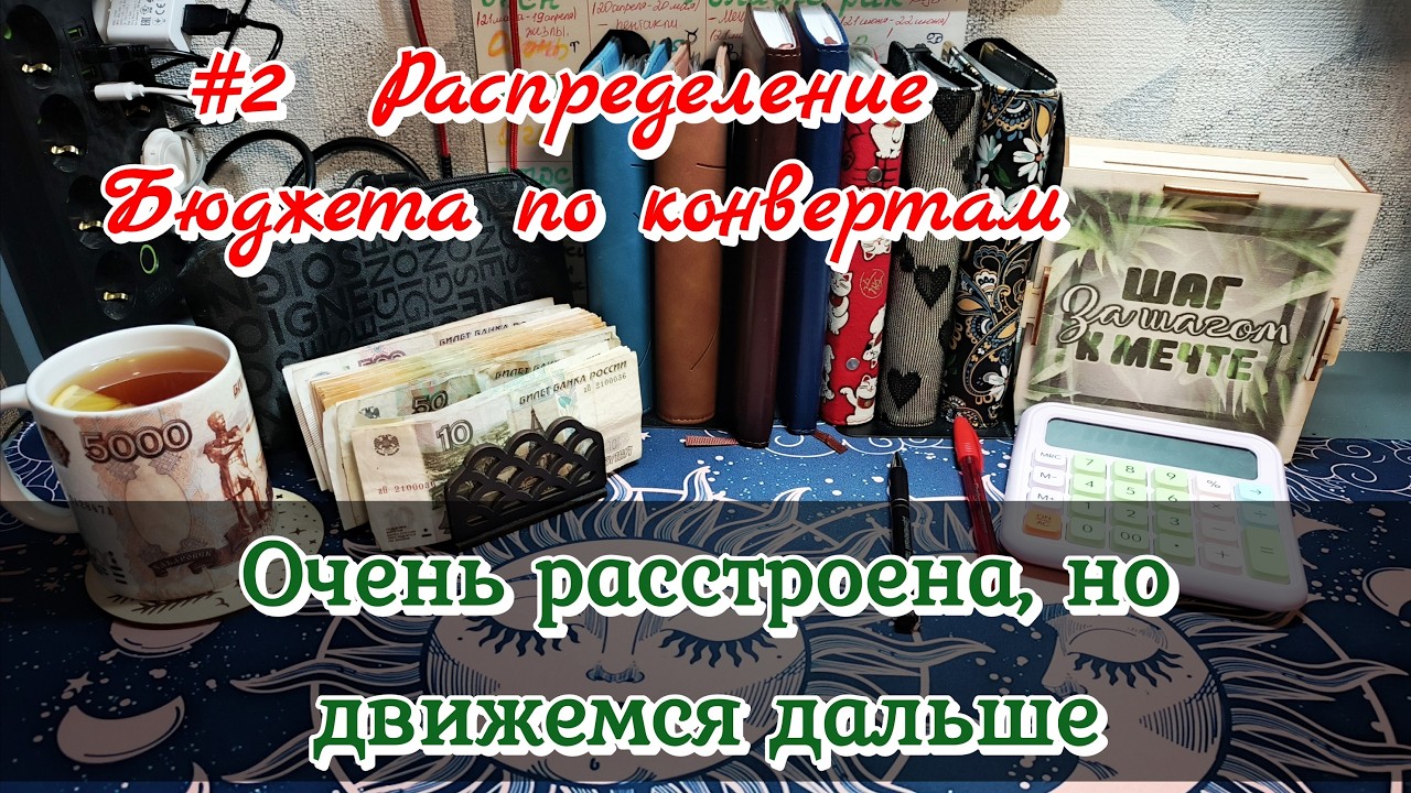 #2 Распределение бюджета по конвертам/Очень расстроена,но движемся дальше/Бюджетники 13.02.26