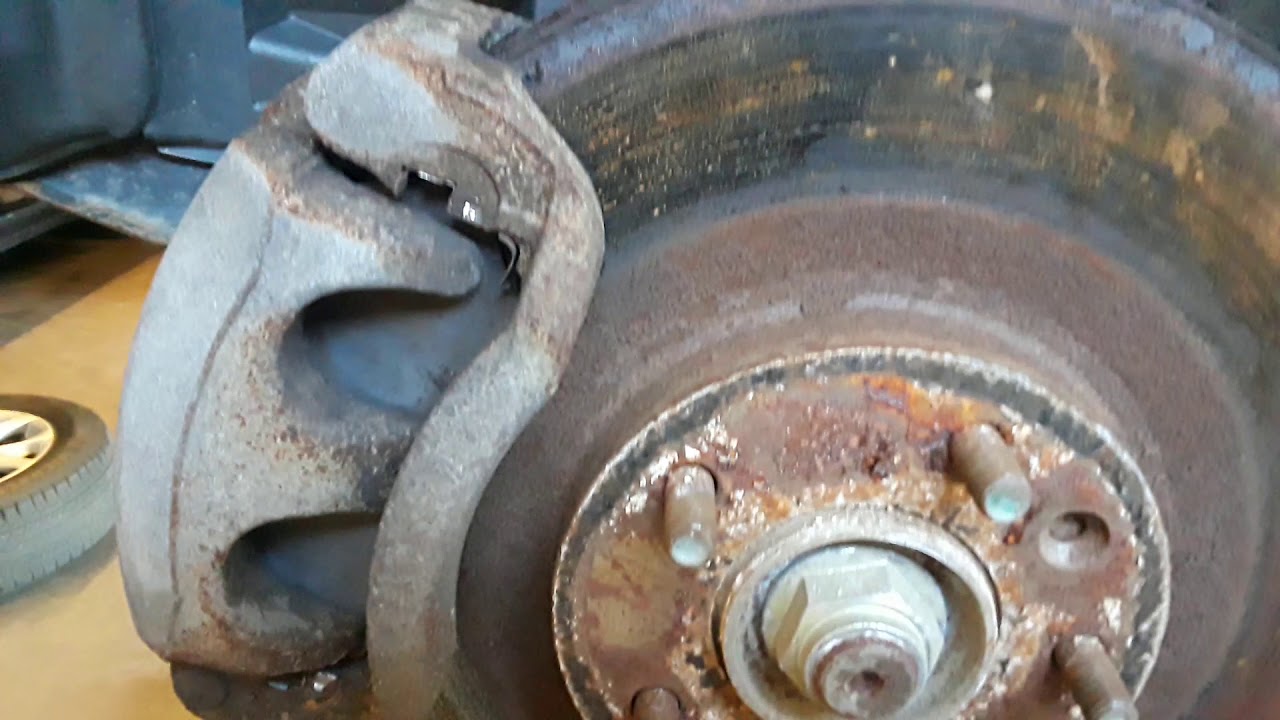 2012 Mazda CX9 BRAKE AND ROTORS INSPECTIONS YouTube