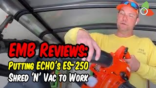 EMB Reviews: Putting ECHO's ES250 Shred 'N' Vac to Work