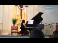 Kara&#39;s piano recital 2015.