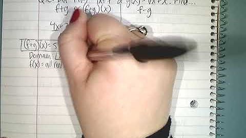 Function Operations & Composite Function Notes