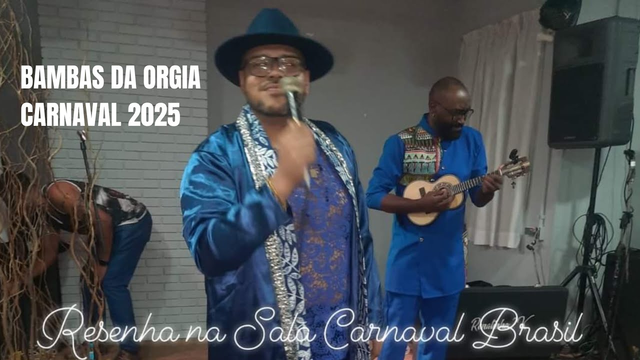 LANÇAMENTO TEMA ENREDO BAMBAS DA ORGIA CARNAVAL PORTO ALEGRE 2025