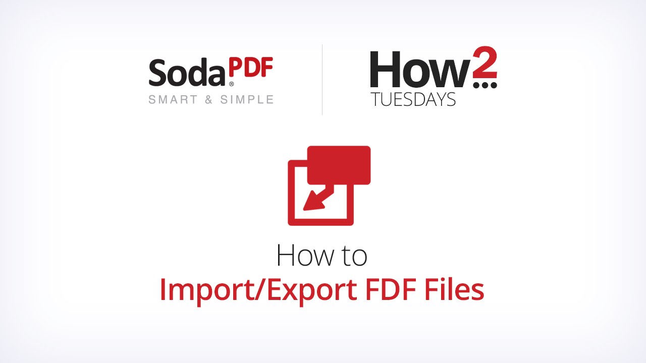 Pdf import. Soda pdf логотип.
