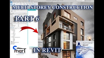 PART 6 - HOW TO DESIGN FULL MULTI STOREY PROJECT IN REVIT.... #revittutorialforbeginner #revit