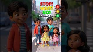 🚦 Stop Wait Go Kids Traffic Light Song 🎶