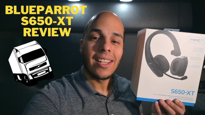 BlueParrott S650-XT 2-in-1 Convertible Wireless Headset with Active Noise  Cancelation 