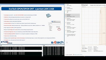 [PL/ENG] Over 2Gbps 2.5GE LAN port EvoTech GPON EPON ONT SFU HGU router mode troughput test ZTE OLT