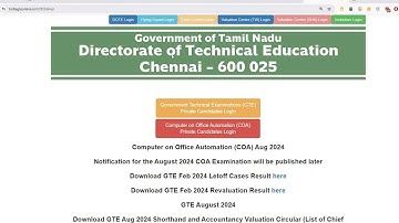 Typewriting Result Released update  2024 Typewriting Result PDF Download Direct Link  2024