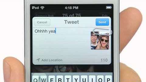 iPod touch 4G / iMessage