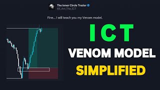 ICT's 2025 New Venom Model Simplified - 90% Winrate (Full Stratgey + Chart Example)