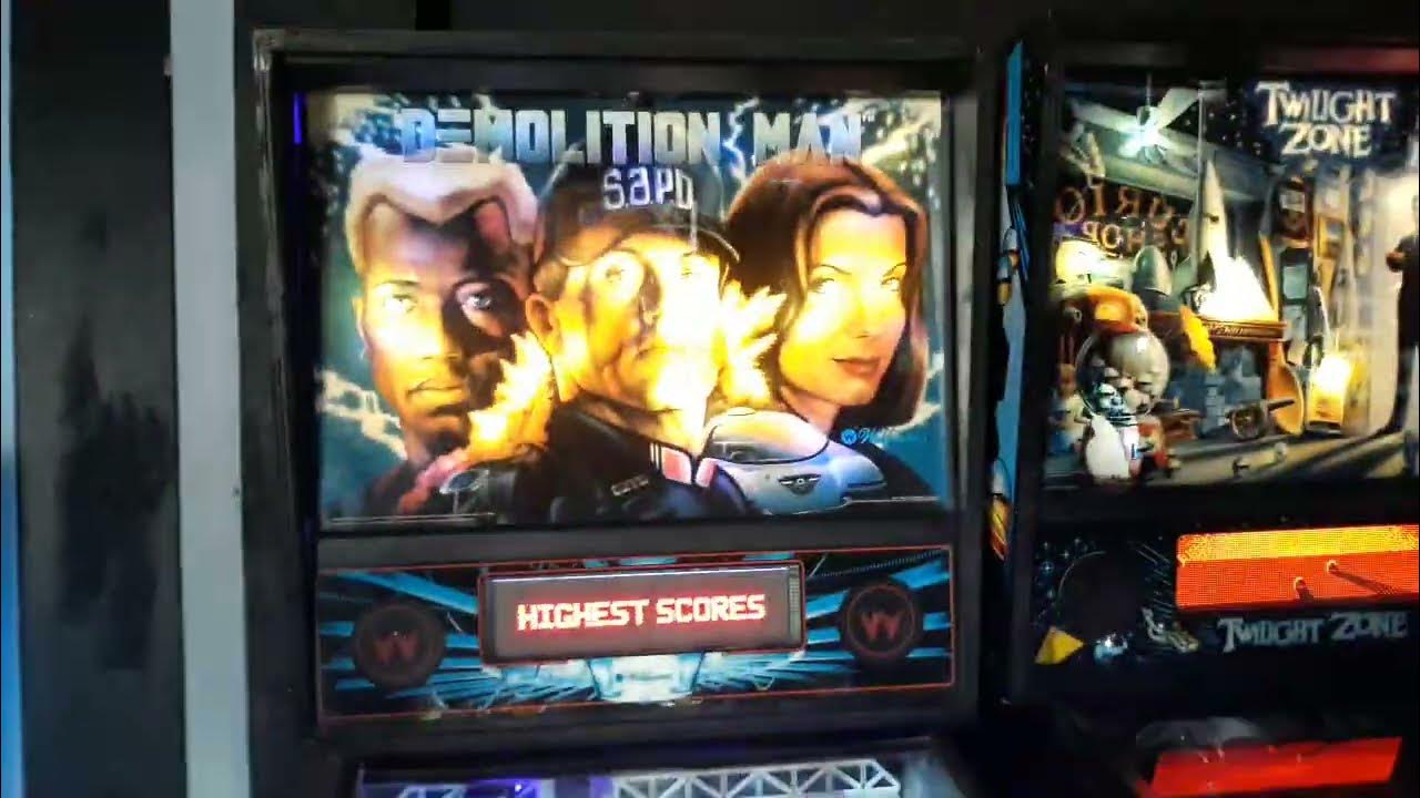 Pinball Lineup at The Walrus in Jacksonville FL vegan restaurant and