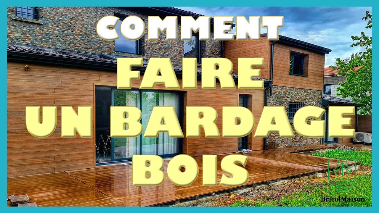 Comment Faire Un Bardage Bois En Video