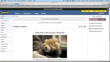 Publish Your Canvas Course