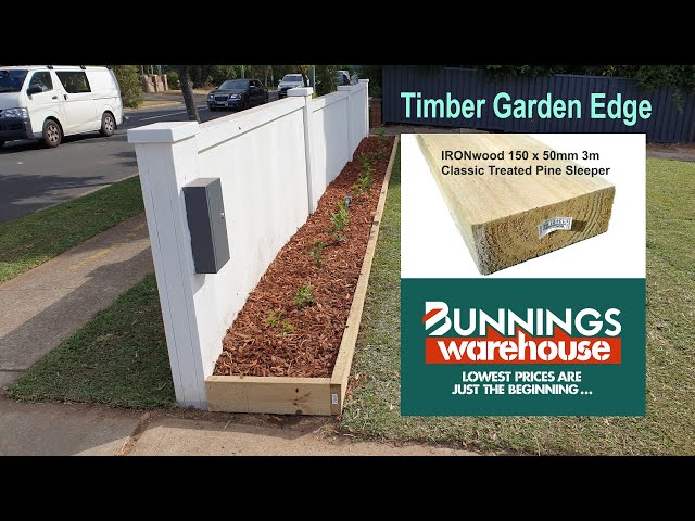 Timber Garden Edge Low Cost