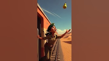 भारतीय महिला सैनिक नाशपाती के पेड़ को पानी देती है और उसे सूखने से बचा लेती है 😭 #ai #plants #save