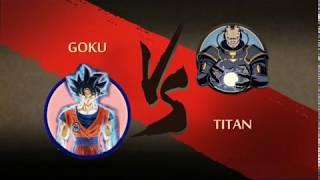 SUPER SAIYAN vs TITAN (Final Boss Rage Moment) Shadow Fight 2 screenshot 4