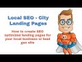 How to create mass city landing pages without a plugin