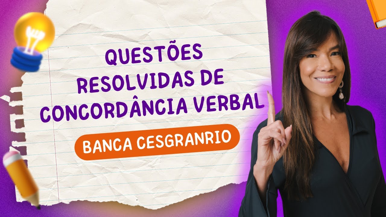 Dominando a Concordância Verbal com Questões Cesgranrio! 🏆