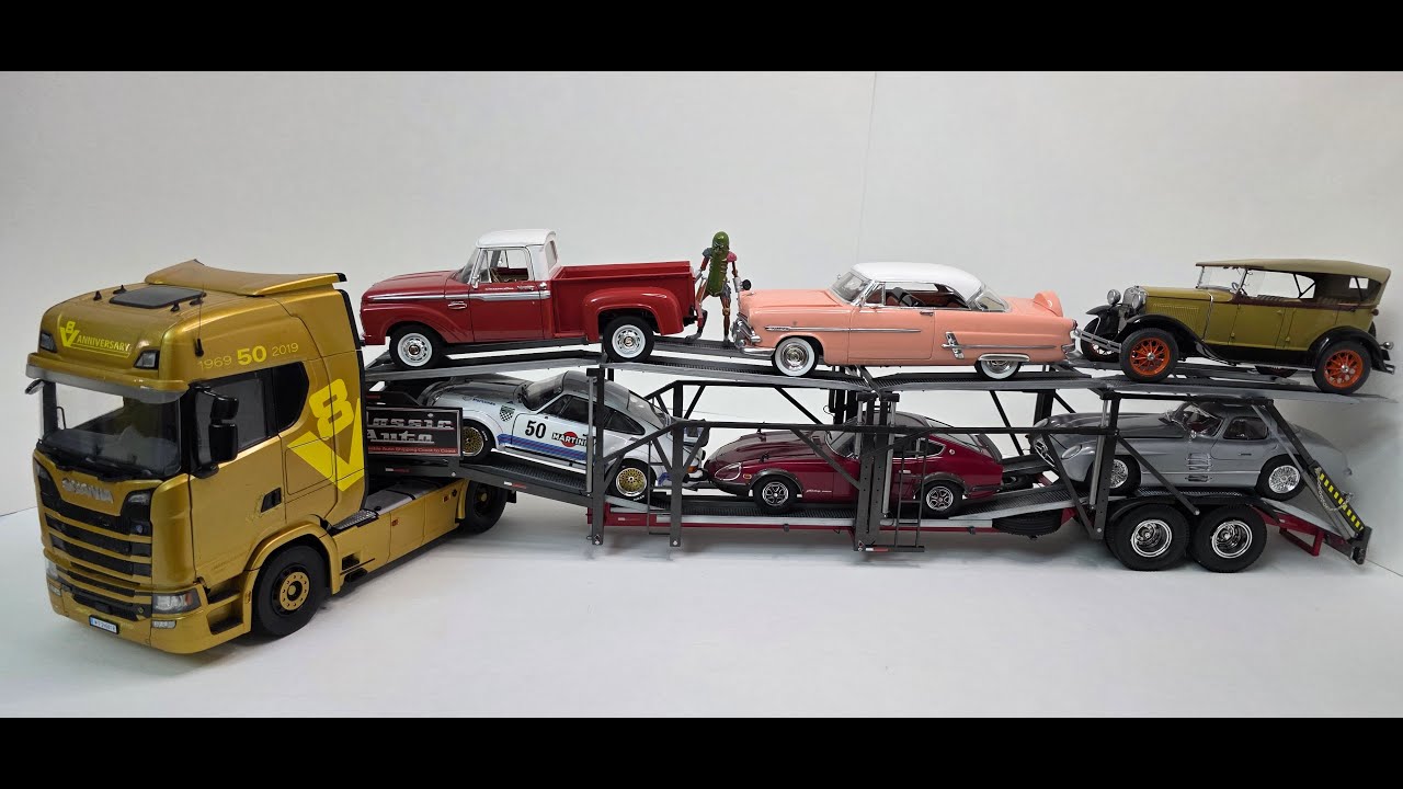 Revell Canvas Semitrailer 1:24 ↔51,7cm Canvas Semitrailer, Revell 07571 (1999)