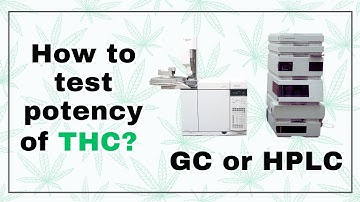 How to test potency of THC?  GC or HPLC?