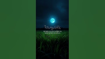 وما يستوي الأعمى والبصير | ياسر الدوسري #قرآن #سورة_فاطر #راحة_نفسية #حالات_واتس