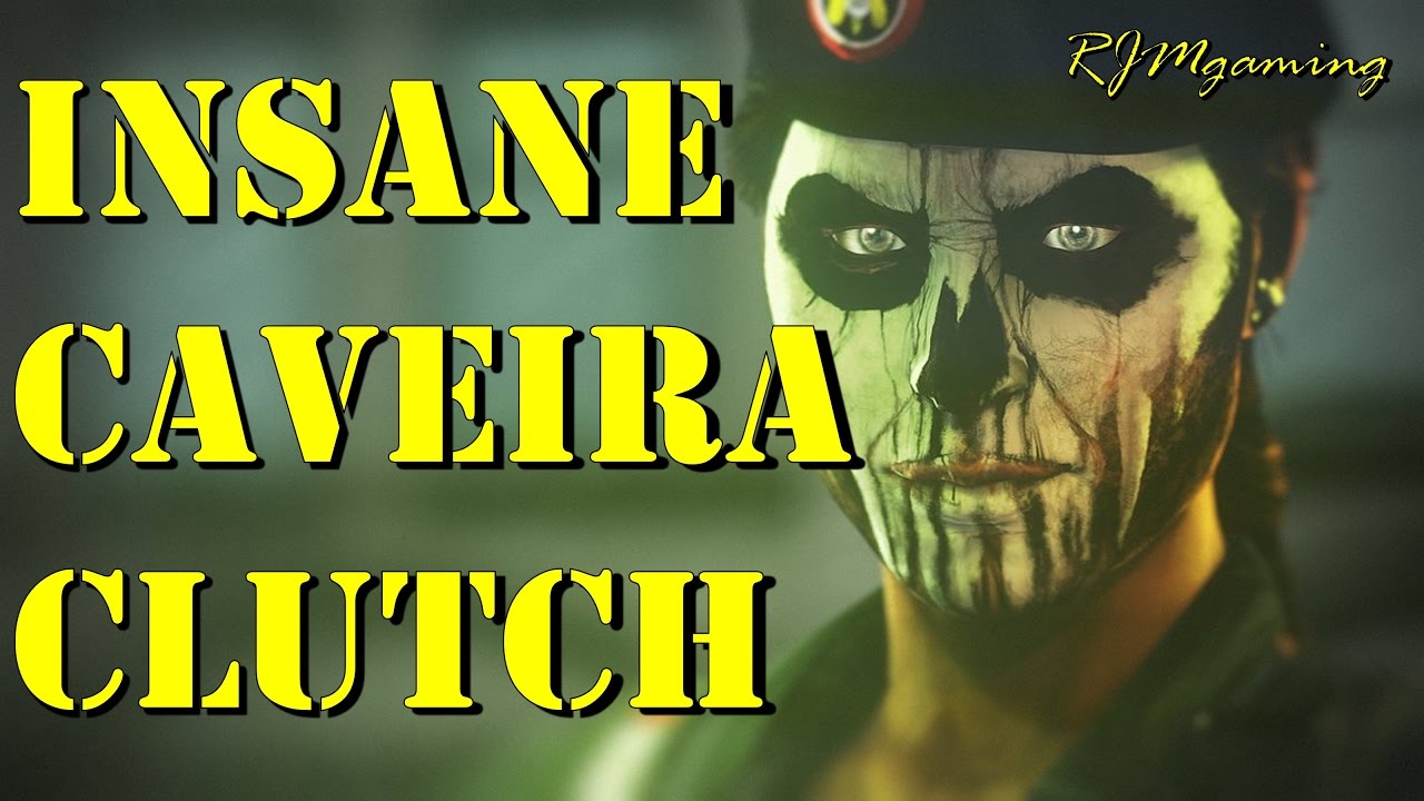 Insane Caveira Clutch - Rainbow Six Siege - YouTube