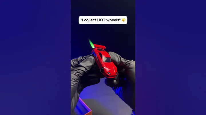 They are literally HOT wheels 🔥#car #hotwheels #lighter