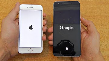 iPhone 6S iOS 9.3.2 vs Nexus 6P Android N DP2 - Speed Test! (4K)