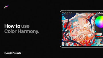 How to use Colour Harmony in Procreate