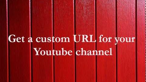 How to get custom URL of your youtube channel easily Update