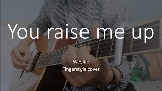 You raise me up Westlife figerstyle cover TAB