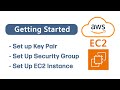 Getting started with aws ec2 key pair security group ec2 instance setup   tutorial for beginner