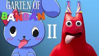 【 Garten of BANBAN2 】 前回なんでもないとこで沼ったけどスムーズに行けるのか！？シリーズ物ホラゲ第二弾！