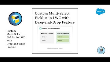 Custom Multi-Select Picklist in LWC with Drag-and-Drop Feature #lwc #multselect #picklist
