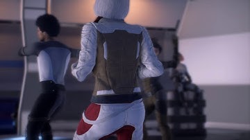 Sara Ryder dancing - Mass Effect: Andromeda